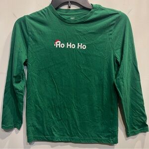 Holiday Time Festive Green Long Sleeve Tee